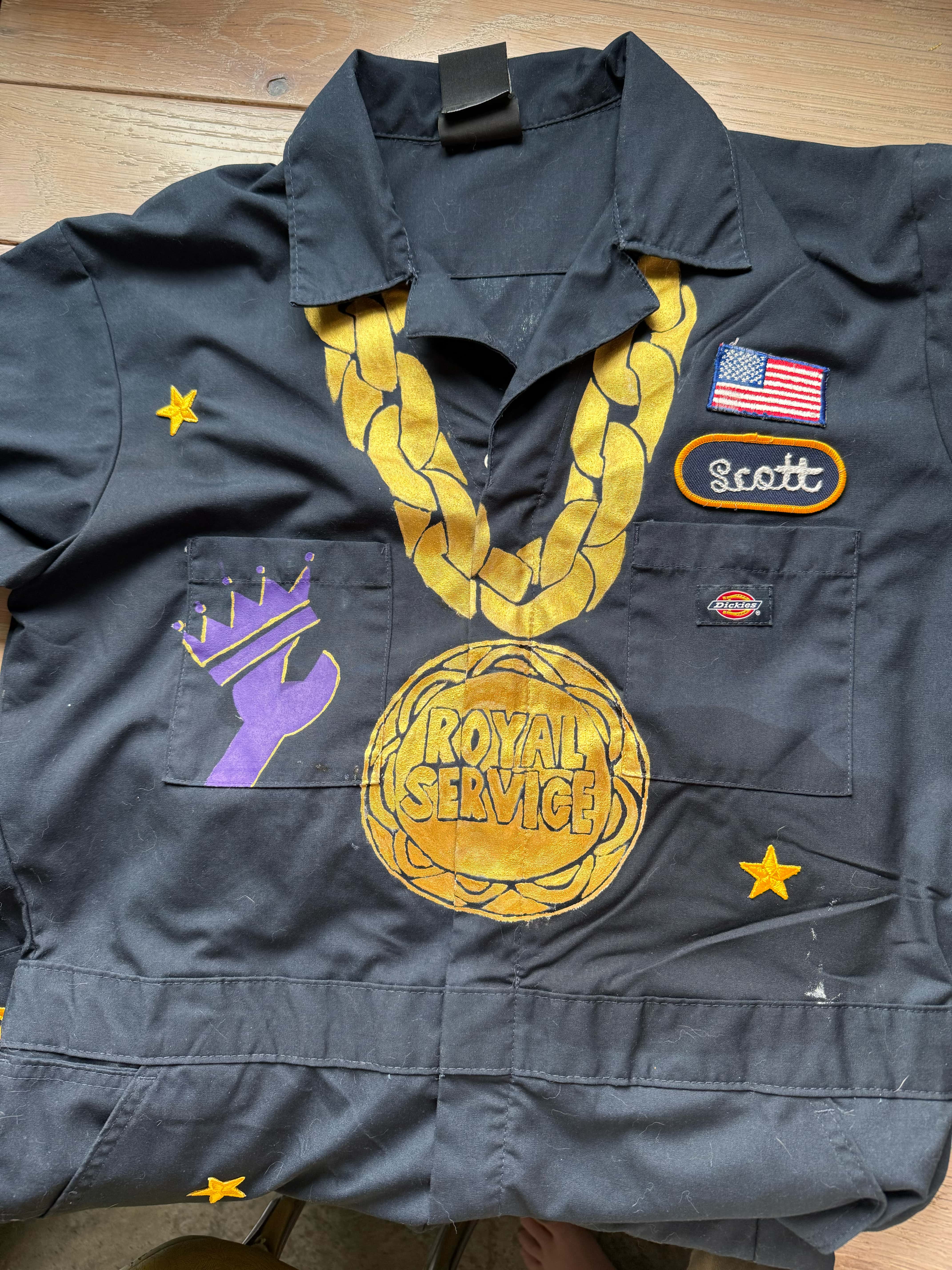 Mardi Gras costume front